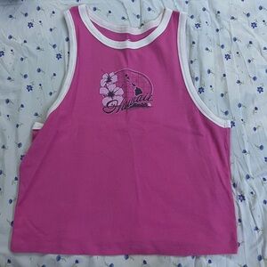 Hawaii Cropped Tank Top